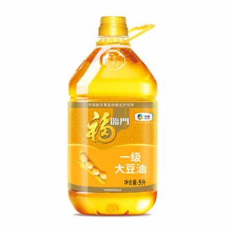 福临门一级大豆油5 L/桶 营养丰富 健康食用油