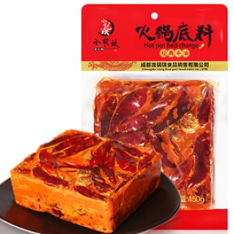 【小龙坎旗舰店】火锅底料牛油手工全型四川麻辣香锅调味品红汤火锅底料450g