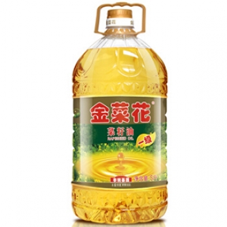 金菜花 一级菜籽油5L 非转基因植物食用油物理压榨正宗纯正云南菜籽香油粮油