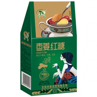  古松 红糖 枣姜红糖 颗粒姜糖茶150g 二十年品牌