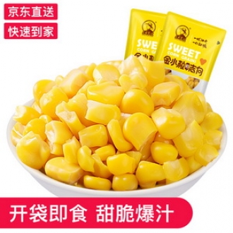 东北农嫂 水果甜玉米粒开袋即食早餐玉米罐头 烧烤食材 80g*1袋（5件起售）