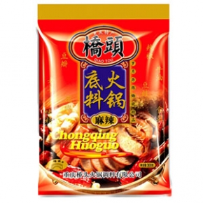 桥头 重庆火锅底料特产 麻辣牛油火锅底料 冒菜麻辣香锅调料300g中华老字号