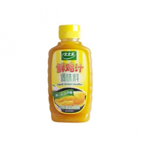 太太乐鲜鸡汁调味料高汤调味品替代鸡精味精调料238g*3瓶装