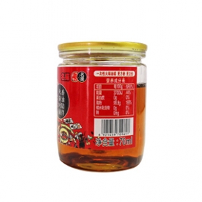 【建华授权】建华香油火锅油碟蘸料食用油芝麻调和油70ML/瓶 罐装调料