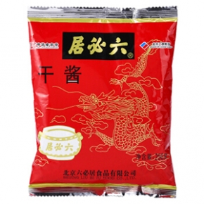 六必居 调味酱料 干酱 豆瓣酱黄豆酱干黄酱 250g*3袋 ...