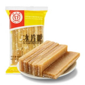 南字牌冰片糖袋装广东黄糖片做糖水酵素熬粥食糖金黄糖批发包邮 454克单袋装 买3包送1包同款