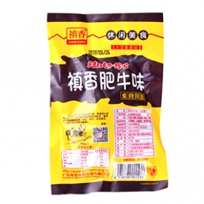 禛香香菇肥牛20g*15包组合怀旧小零食素肉素食牛肉豆制品仿荤食品