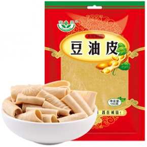 富昌 豆油皮150g 黄豆制品 腐竹皮 南北干货油豆皮