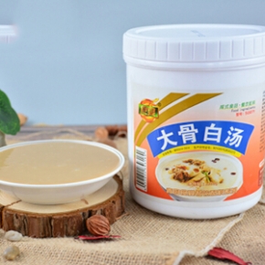 大骨白汤膏猪骨高汤浓汤宝牛骨火锅麻辣烫浓缩商用骨汤底汤底料1kg 大骨白汤1000g